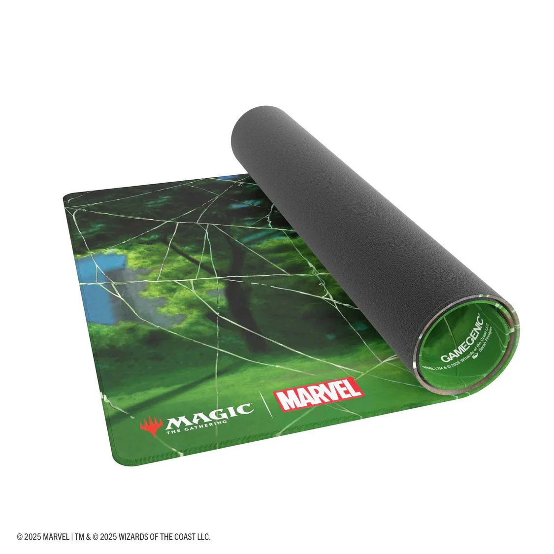 Gamegenic Magic: The Gathering Marvel's Spider-Man Shiny Playmat - Spider-Man Forest - Image 3