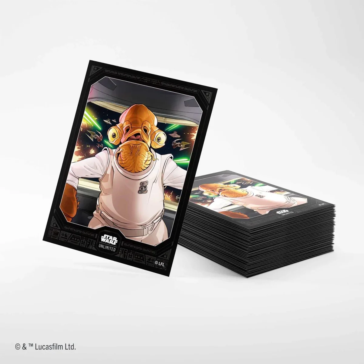 Gamegenic Star Wars: Unlimited Art Sleeves - Admiral Ackbar - Image 2