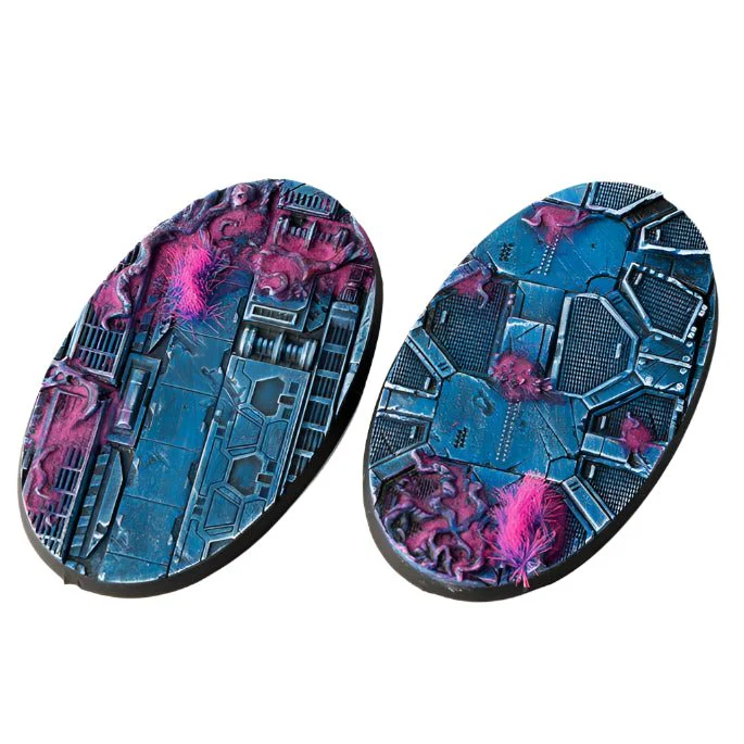 Gamers Grass Alien Infestation Oval Bases - 90mm (x2) - Image 2