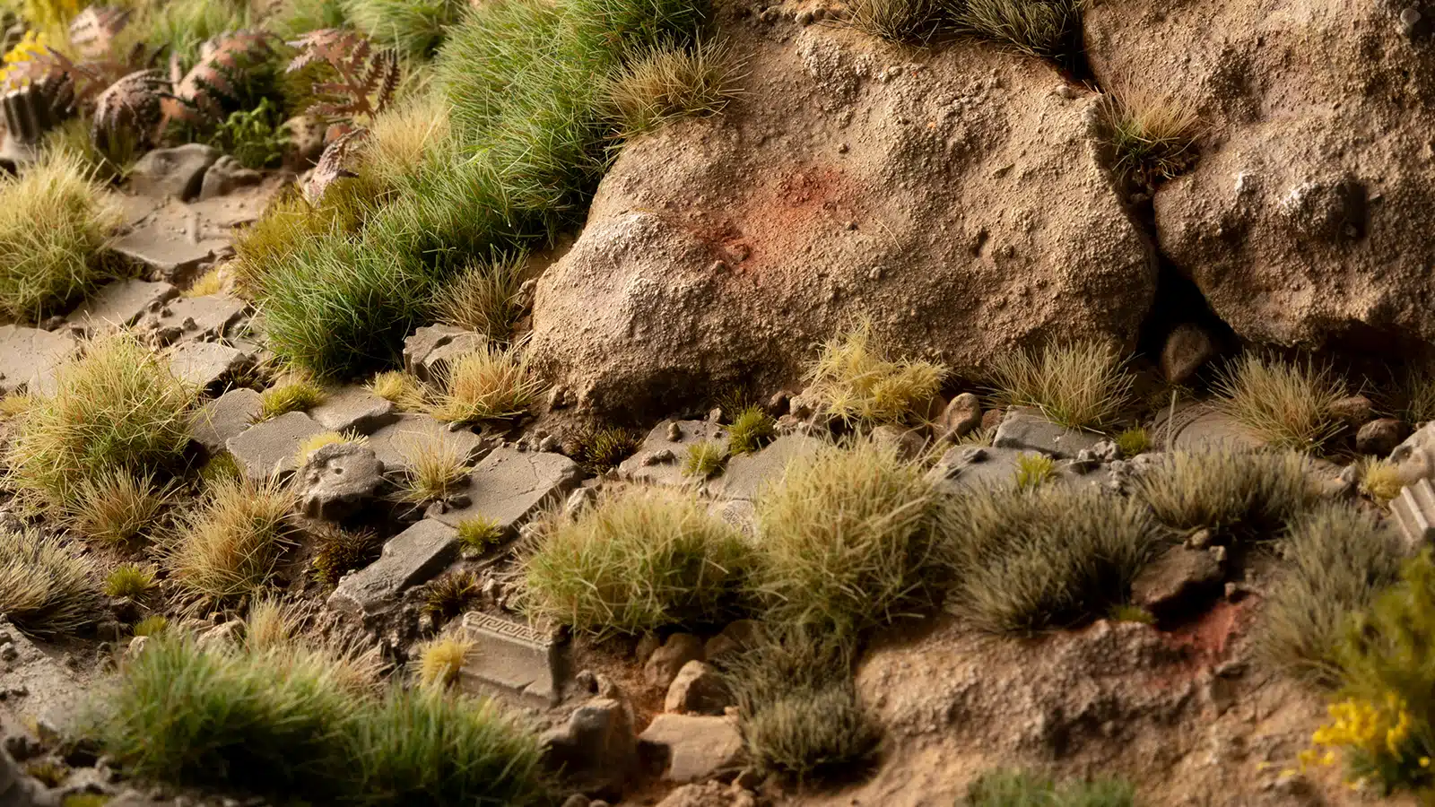 Gamers Grass Basing Bits - Temple - Image 3