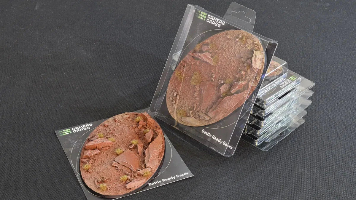 Gamers Grass Battle Ready Bases - Badland Oval 170mm (x1)