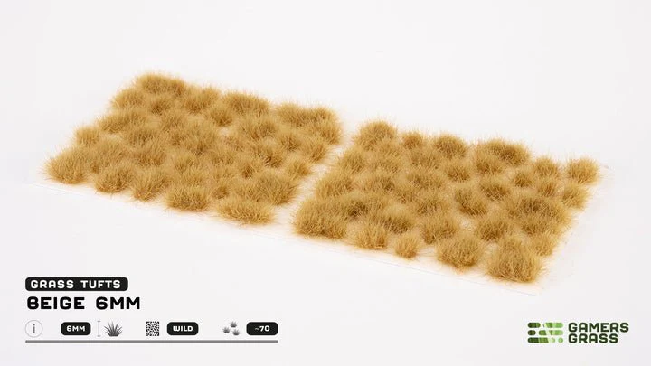 Gamers Grass Beige 6mm Tufts (Small) - Image 2