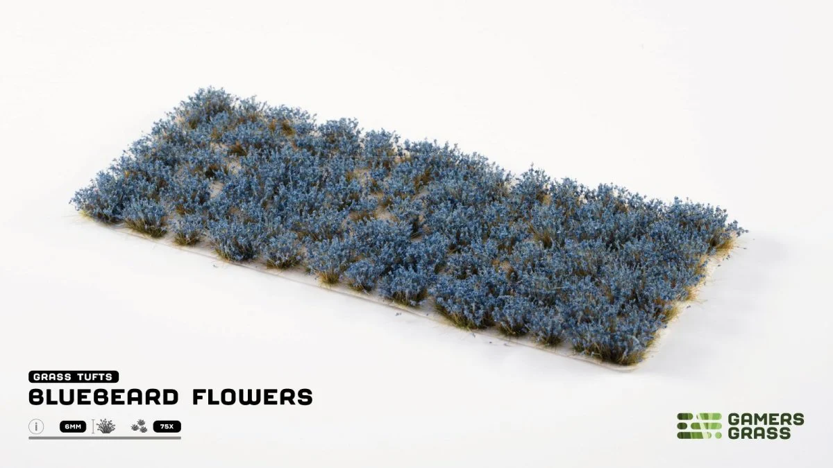 Gamers Grass - Bluebeard Flowers - Image 3