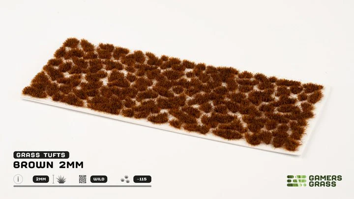 Gamers Grass Brown 2mm - Image 2