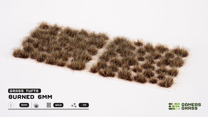 Gamers Grass Burned Tufts 6mm (Small) - Image 2