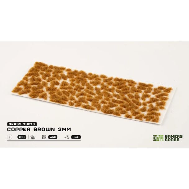 Gamers Grass Copper Brown 2mm - Image 2