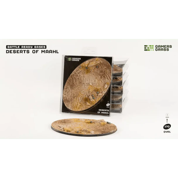 Gamers Grass Deserts of Maahl Oval 170mm (x1)