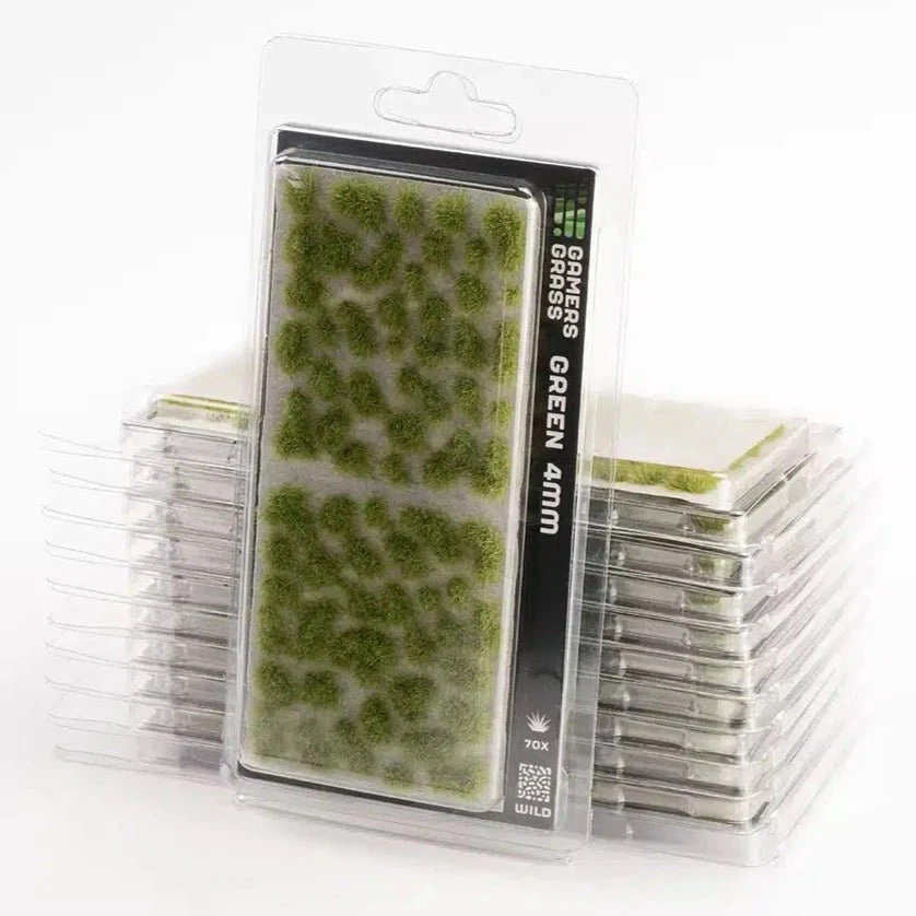 Gamers Grass - Green Wild Tufts 4mm