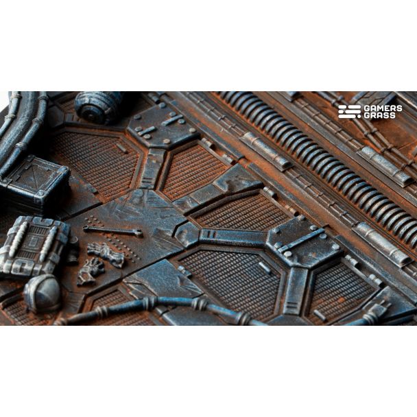 Gamers Grass Spaceship Corridor Round 100mm (x1) - Image 4