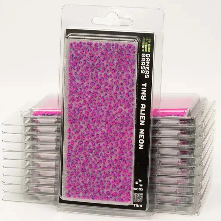 Gamers Grass Tiny Tufts - Alien Neon