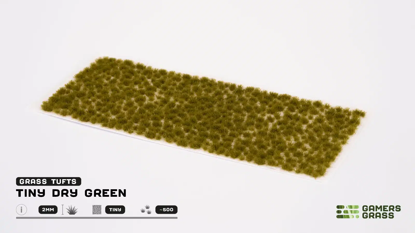 Gamers Grass Tiny Tufts - Dry Green - Image 2
