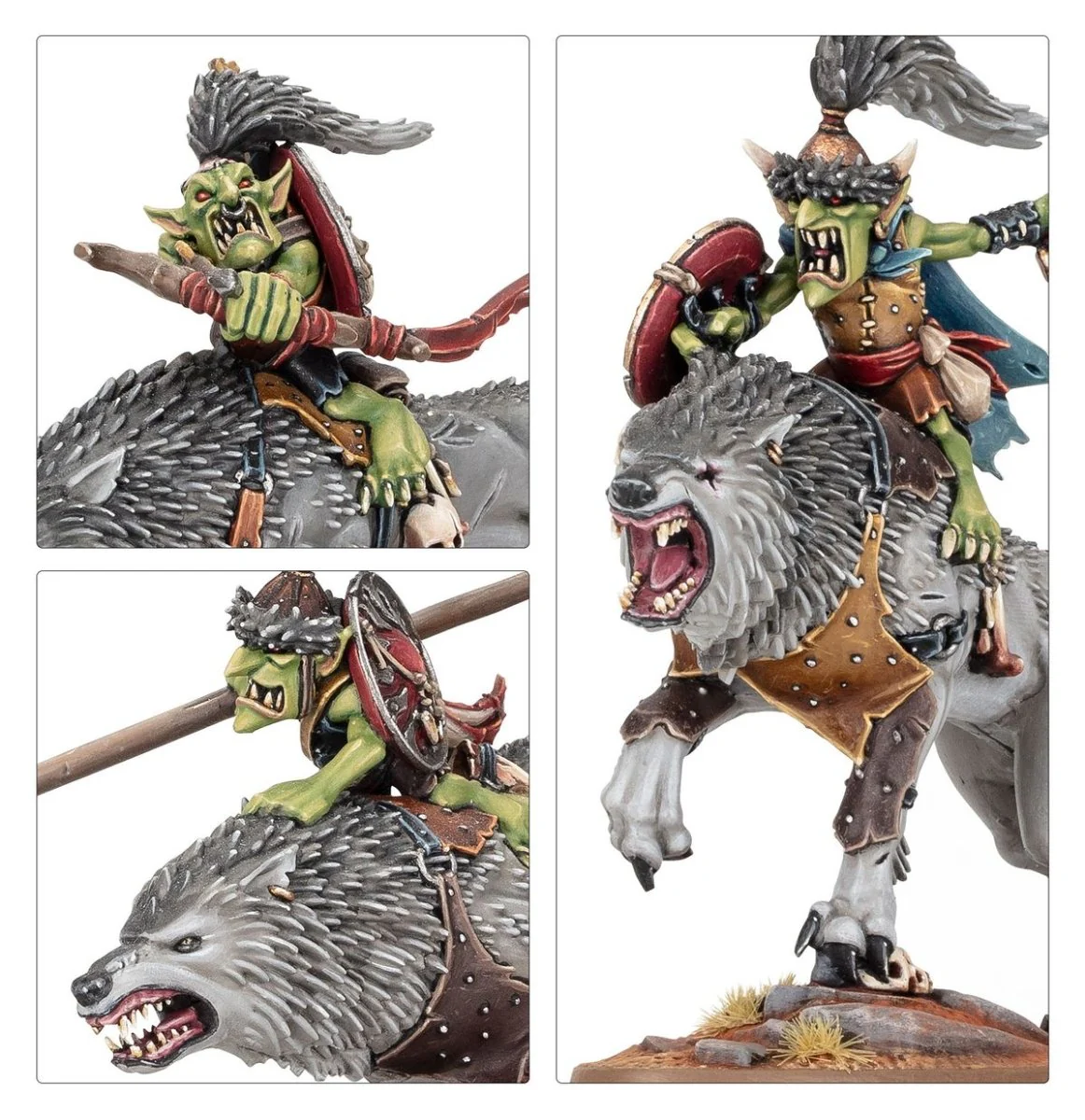 Gloomspite Gitz: Snarlboss & Wolfgit Retinue - Image 2