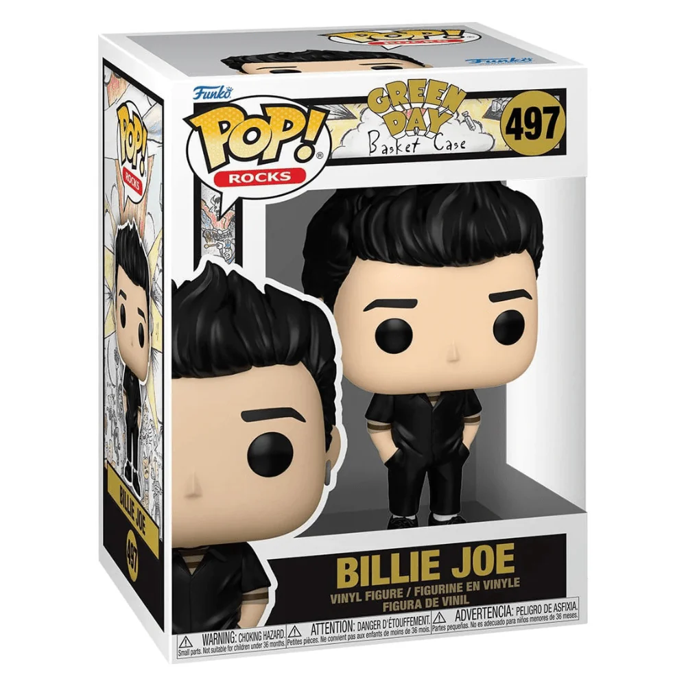 Green Day Funko POP! Billie Joe (Basket Case) 9cm