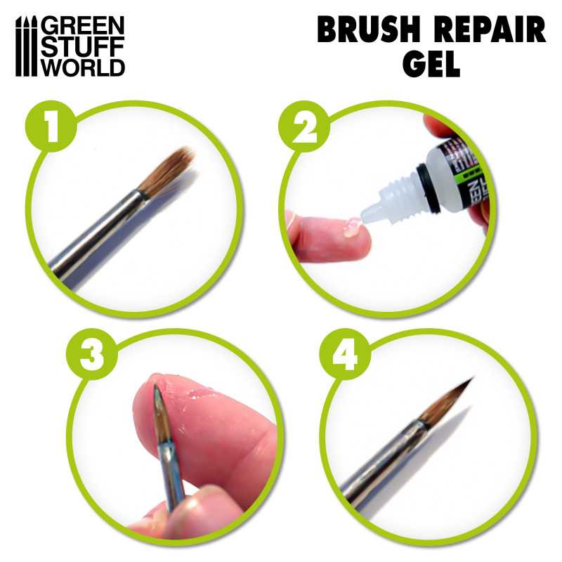Green Stuff World Brush Repair GEL 17ml - Image 2