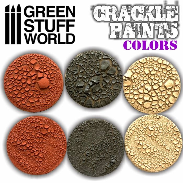 Green Stuff World Crackle Paint - Mojave Mudcrack 60ml - Image 2