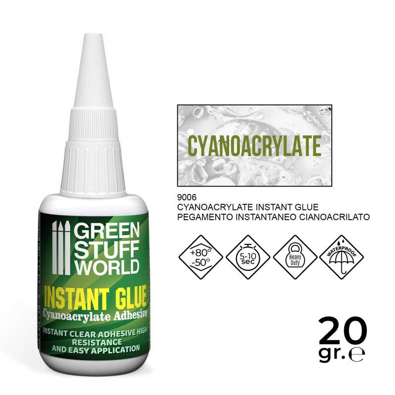 Green Stuff World Instant Glue Cyanoacrylate Glue 20gr - Image 3