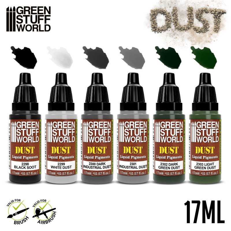 Green Stuff World Liquid Pigments Set - Dust - Image 3