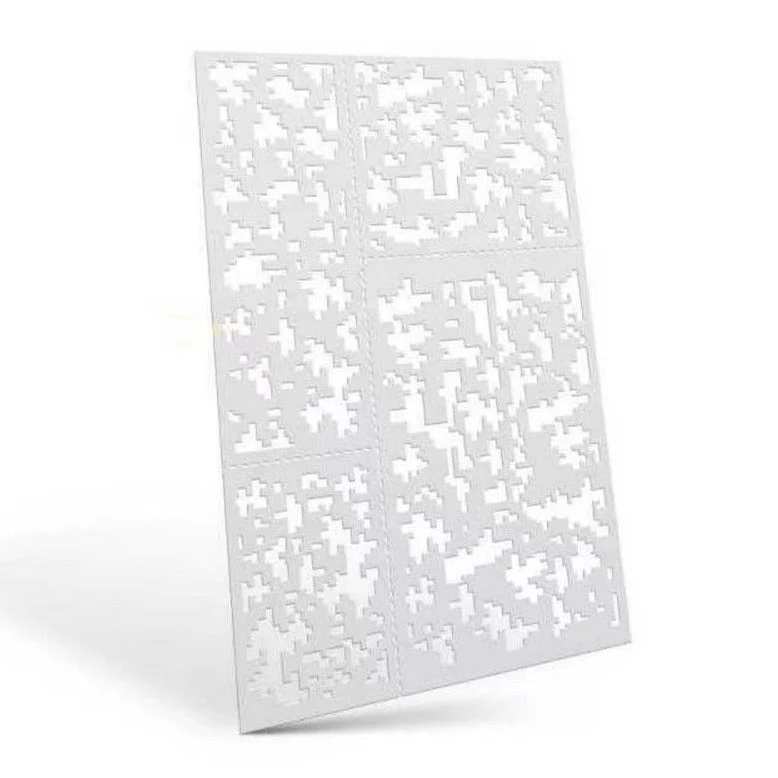 Green Stuff World - Mylar flexible stencils - Pixel CAMO (9mm)