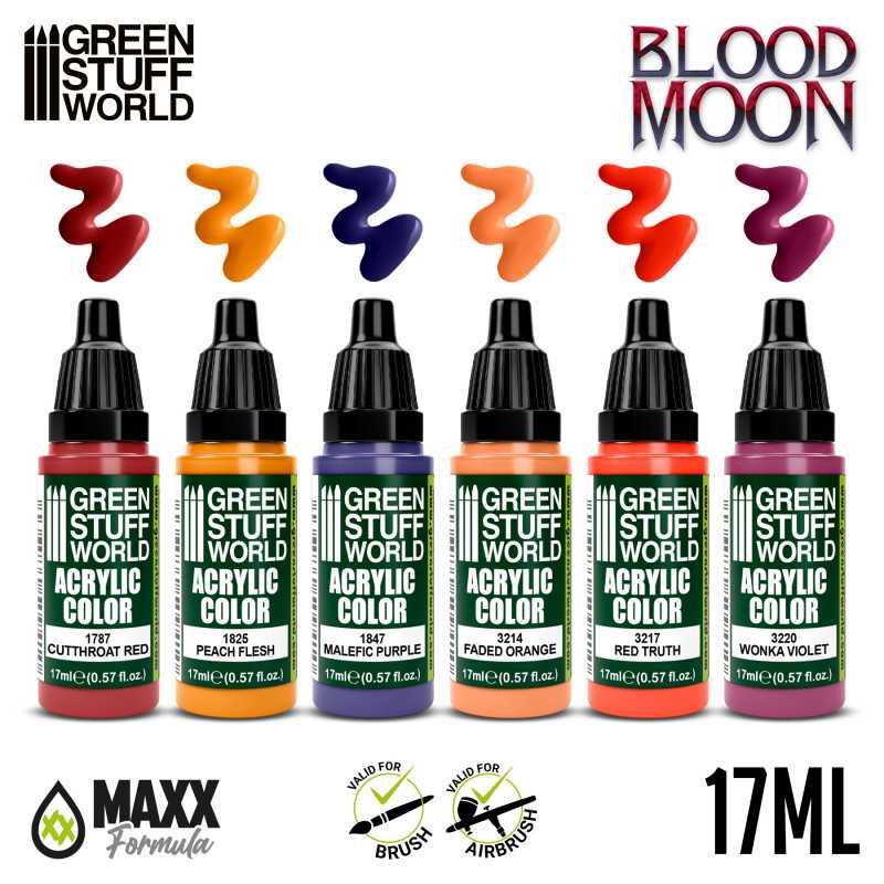 Green Stuff World Paint Set - Blood Moon - Image 2