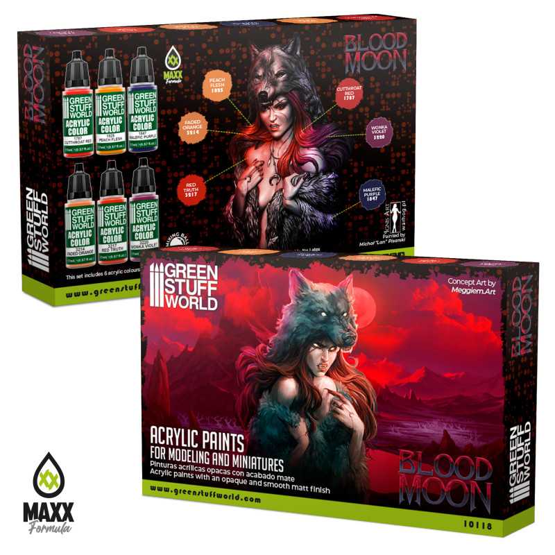 Green Stuff World Paint Set - Blood Moon - Image 3