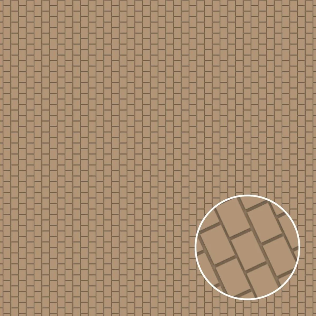 Green Stuff World - Plasticard - Paving Brick 6x8mm