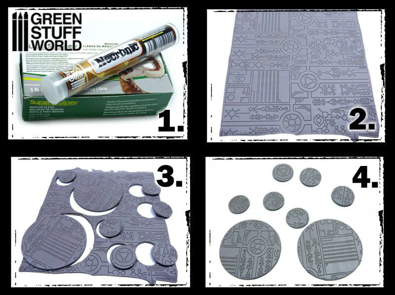 Green Stuff World Rolling Pin NECRONIC - Image 6