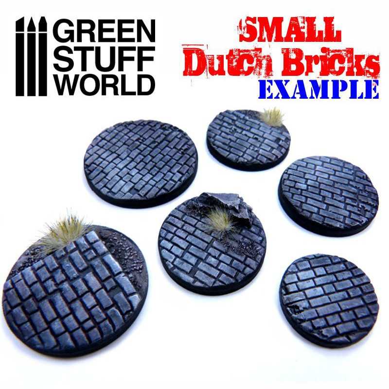 Green Stuff World Rolling Pin Small DUTCH Bricks - Image 5