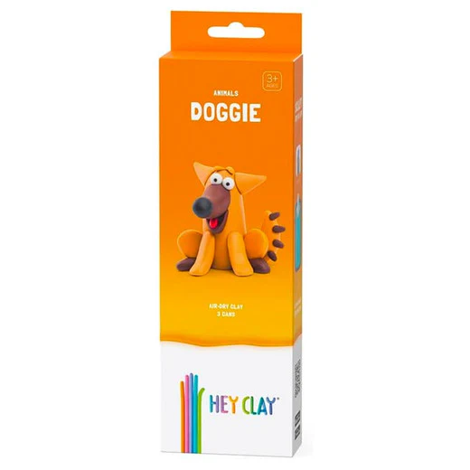 HEY CLAY Claymates Animals - Doggie (3 Cans)