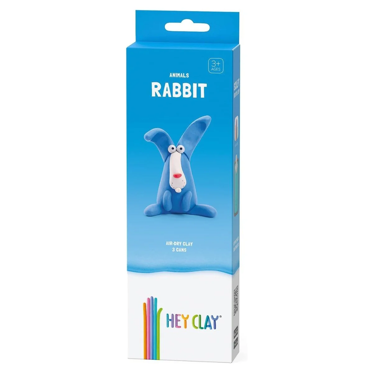 HEY CLAY Claymates Animals - Rabbit (3 Cans)