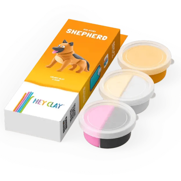 Hey Clay Dog Story - Shepherd (3 Cans) - Image 2