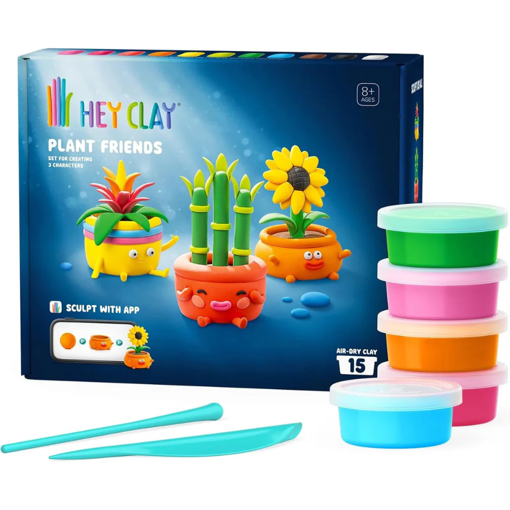 HEY CLAY Plant Friends (15 Cans)