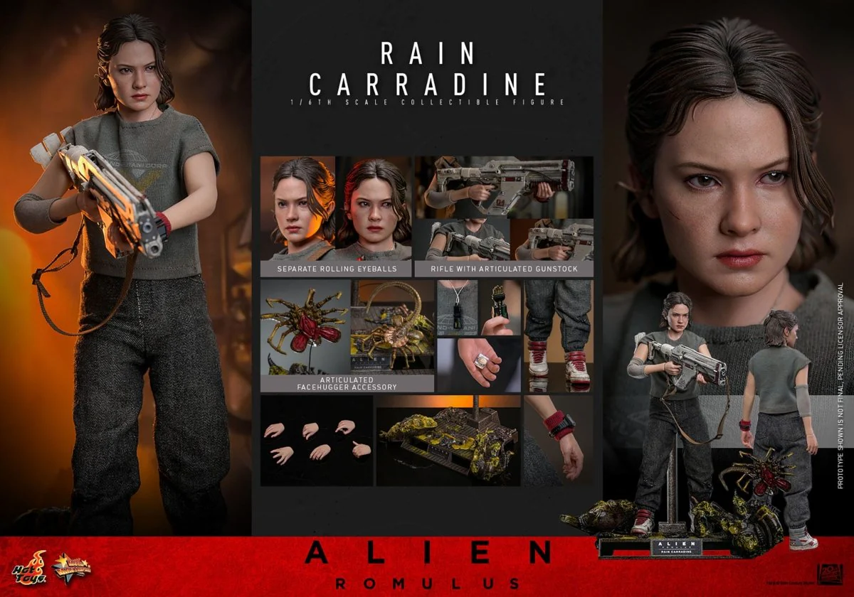 Hot Toys Alien: Romulus Movie Masterpiece Rain Carradine 26cm - Image 20