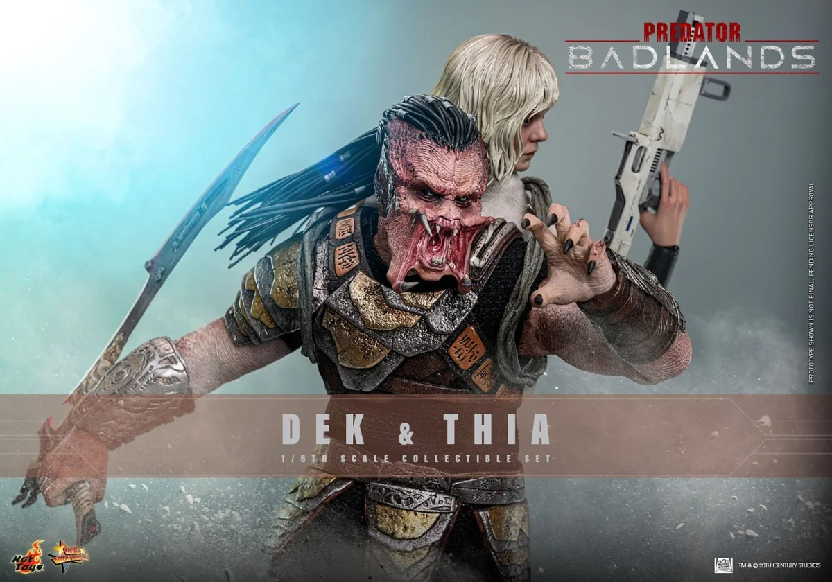 Hot Toys Predator: Badlands Movie Masterpiece Dek & Thia 30cm - Image 2