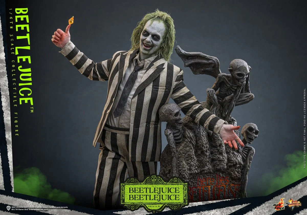 Hot Toys Beetlejuice: Movie Masterpiece Beetlejuice 30cm - Image 10