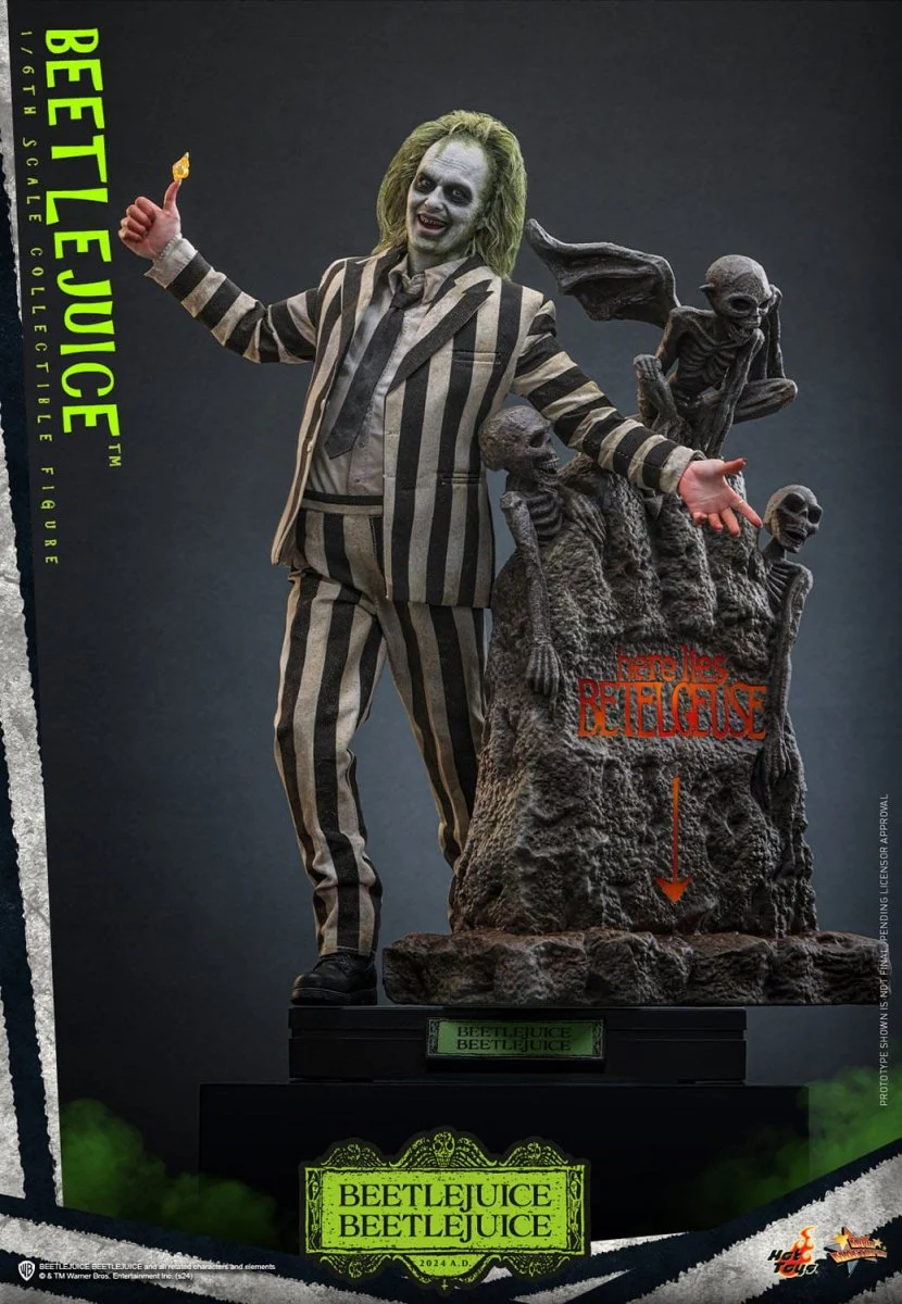 Hot Toys Beetlejuice: Movie Masterpiece Beetlejuice 30cm - Image 12