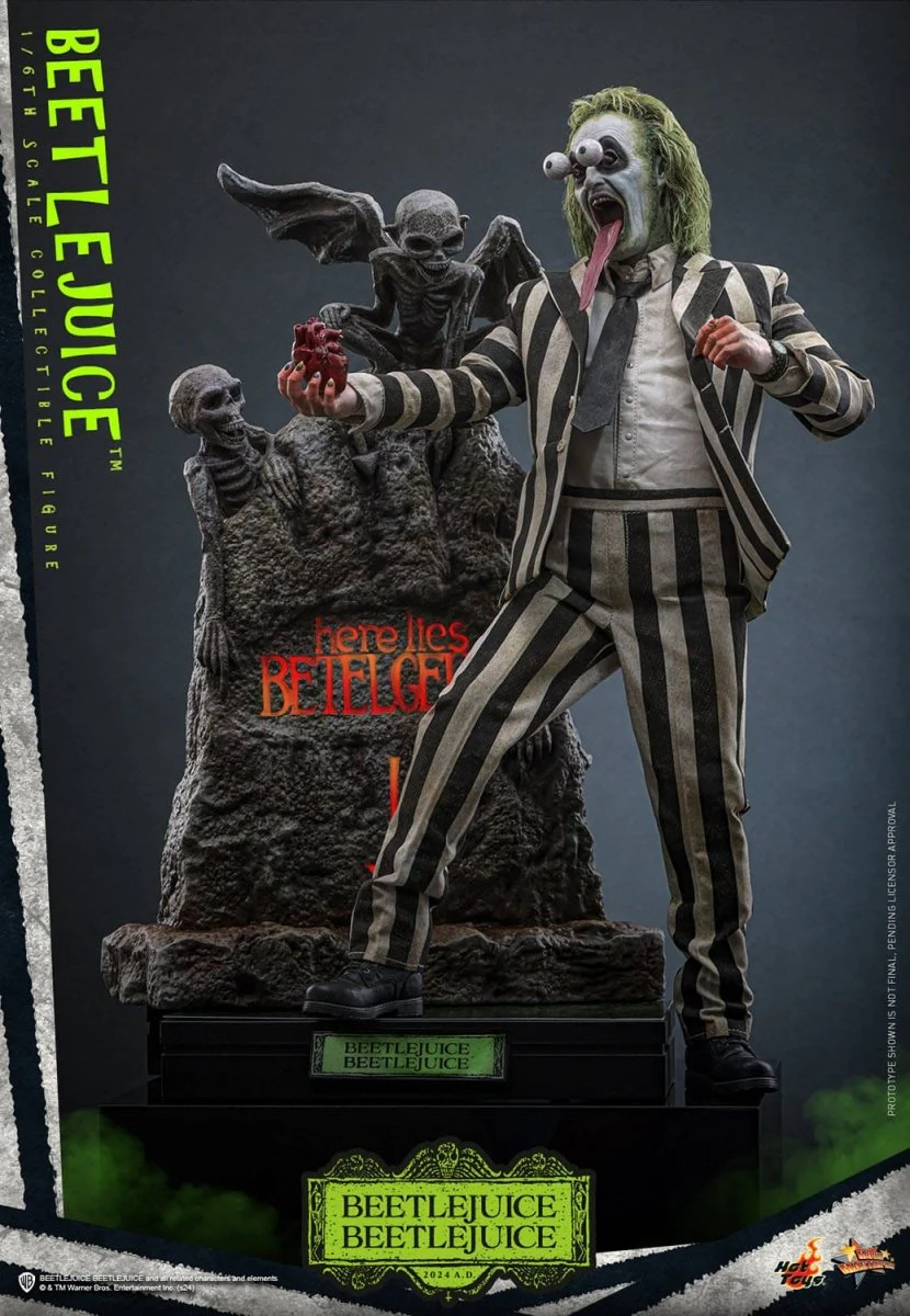 Hot Toys Beetlejuice: Movie Masterpiece Beetlejuice 30cm - Image 13
