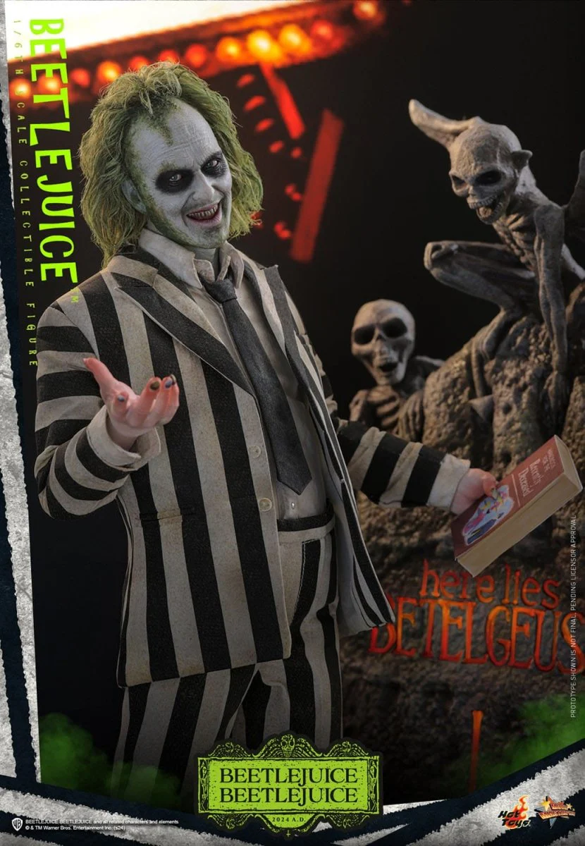 Hot Toys Beetlejuice: Movie Masterpiece Beetlejuice 30cm - Image 14