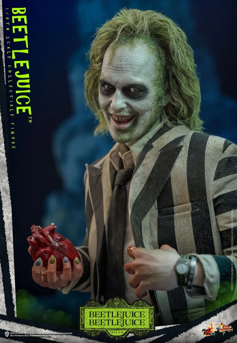 Hot Toys Beetlejuice: Movie Masterpiece Beetlejuice 30cm - Image 16