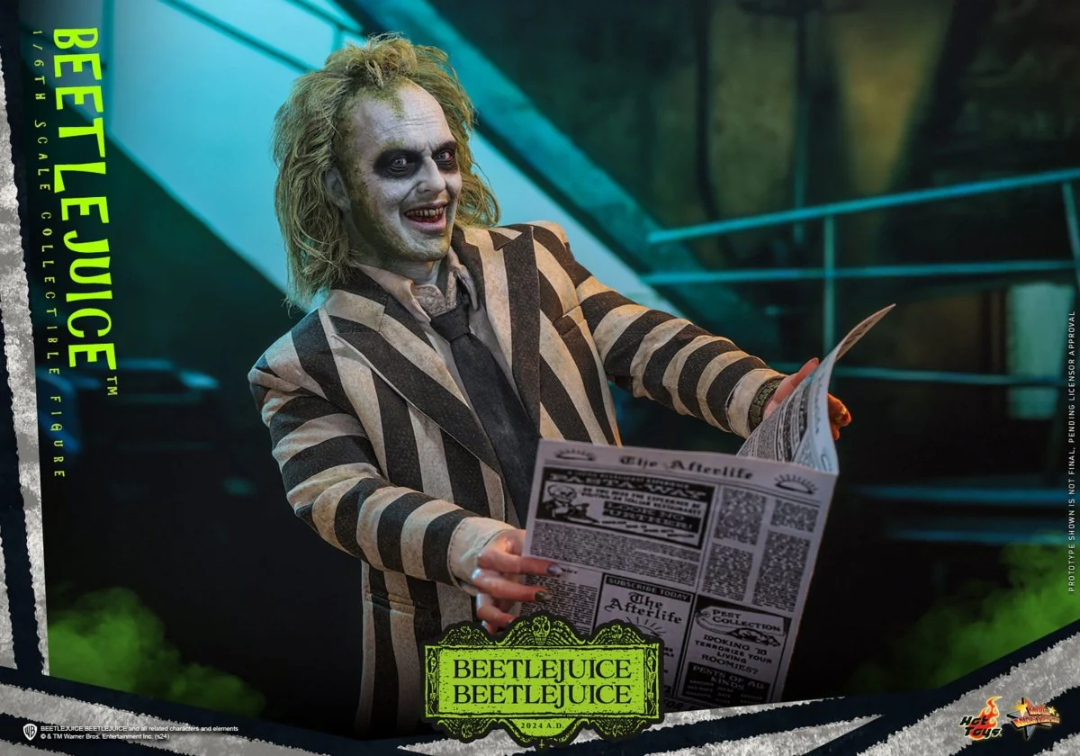 Hot Toys Beetlejuice: Movie Masterpiece Beetlejuice 30cm - Image 3