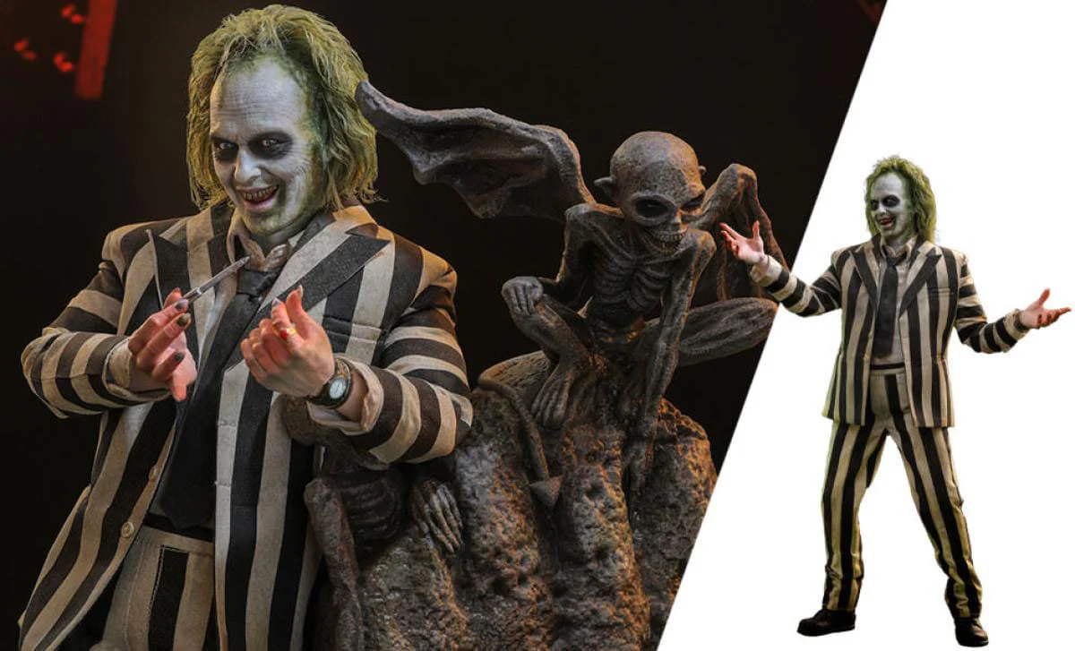 Hot Toys Beetlejuice: Movie Masterpiece Beetlejuice 30cm - Image 7