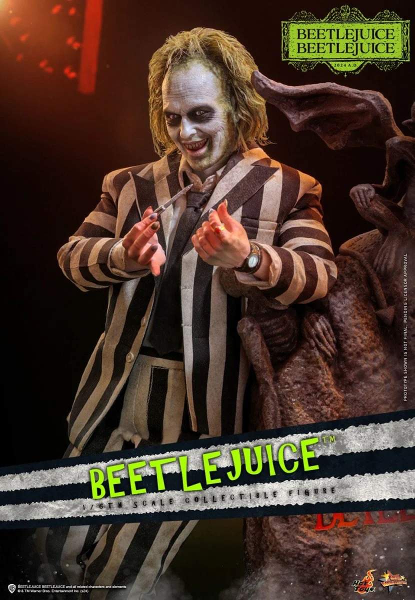 Hot Toys Beetlejuice: Movie Masterpiece Beetlejuice 30cm - Image 8