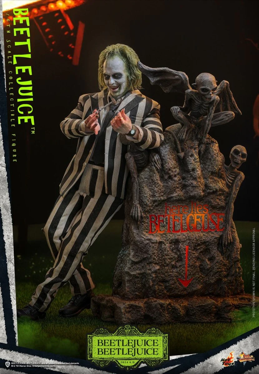 Hot Toys Beetlejuice: Movie Masterpiece Beetlejuice 30cm - Image 9