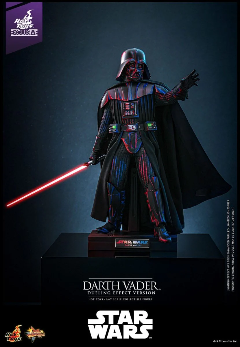Hot Toys Star Wars: Darth Vader (Dueling Effect Version) 35cm - Image 4