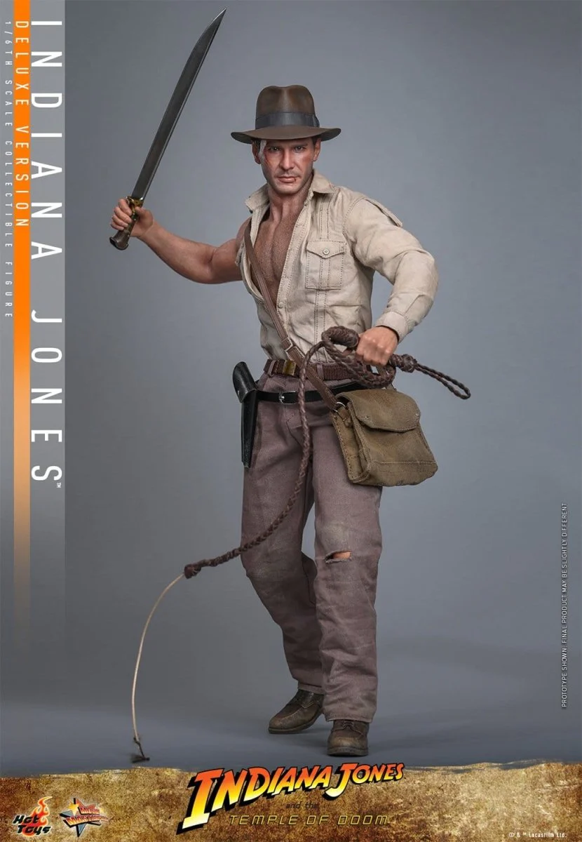 Hot Toys Indiana Jones: Movie Masterpiece Indiana Jones (Deluxe Version) 30cm - Image 10