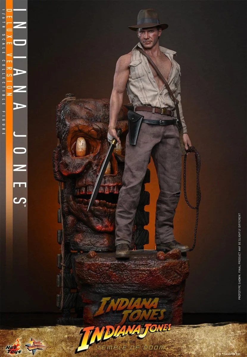 Hot Toys Indiana Jones: Movie Masterpiece Indiana Jones (Deluxe Version) 30cm - Image 14