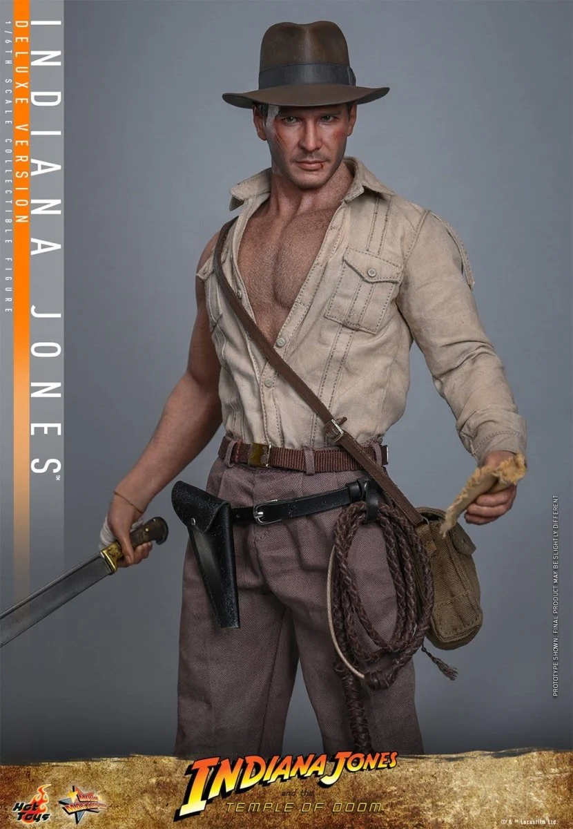 Hot Toys Indiana Jones: Movie Masterpiece Indiana Jones (Deluxe Version) 30cm - Image 15