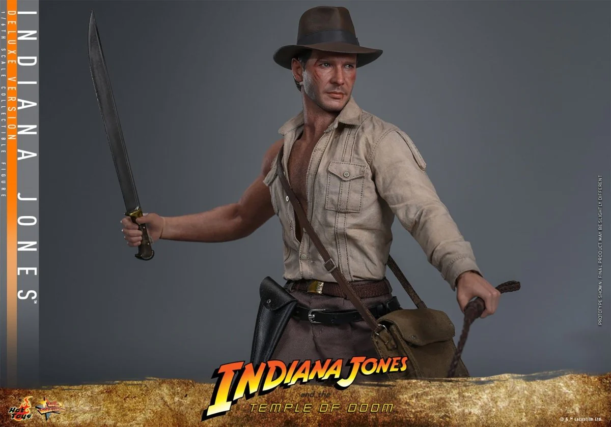Hot Toys Indiana Jones: Movie Masterpiece Indiana Jones (Deluxe Version) 30cm - Image 18