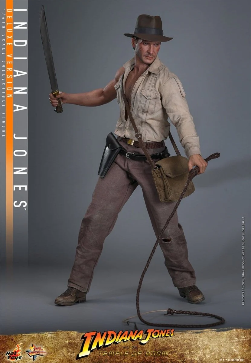 Hot Toys Indiana Jones: Movie Masterpiece Indiana Jones (Deluxe Version) 30cm - Image 2