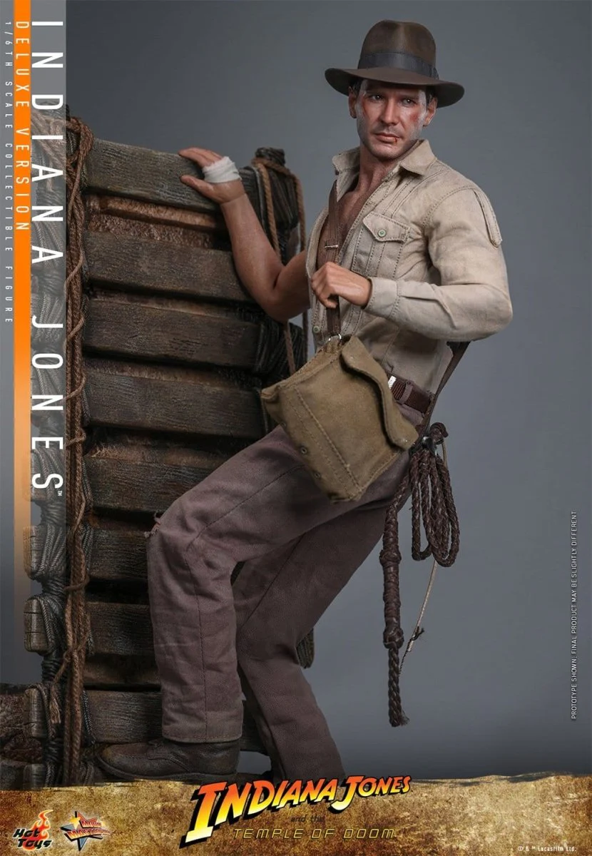 Hot Toys Indiana Jones: Movie Masterpiece Indiana Jones (Deluxe Version) 30cm - Image 3