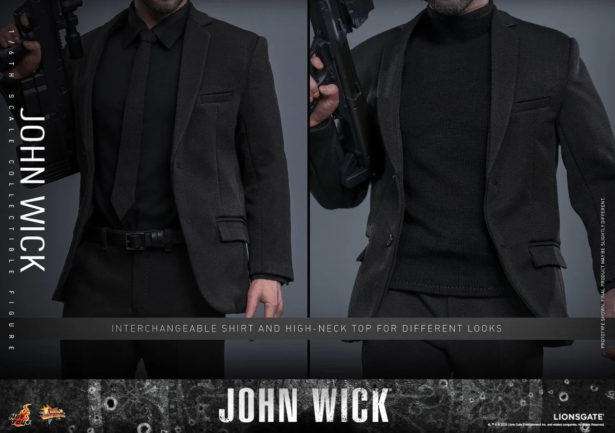 Hot Toys John Wick: Movie Masterpiece John Wick 31cm - Image 6